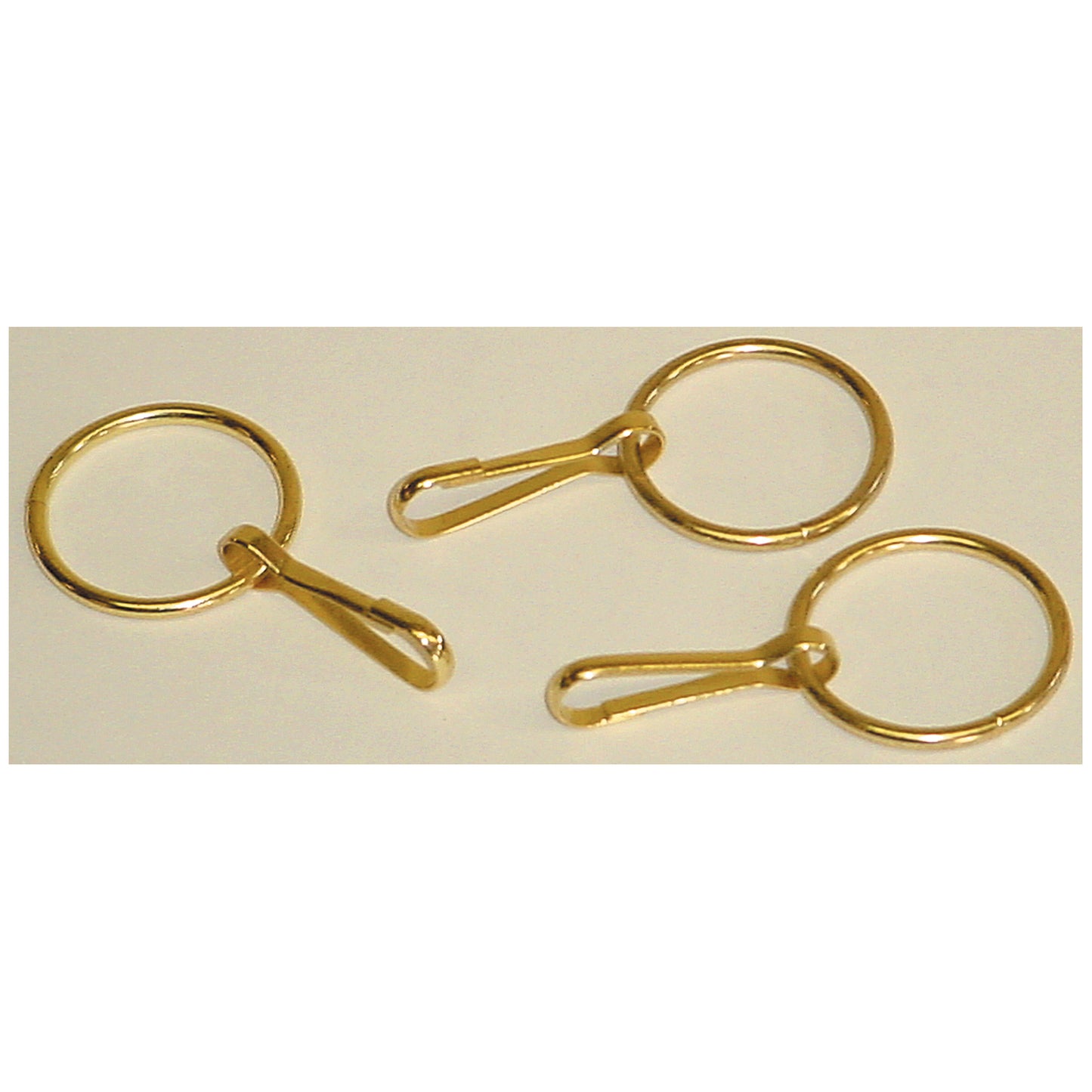KINSMAN RING ZIPPER PULL, 3 per pack