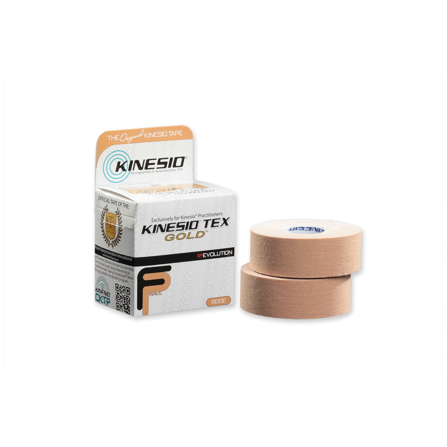 KINESIO TEX GOLD FP TAPE, 2 per pack, 6 rolls per box
