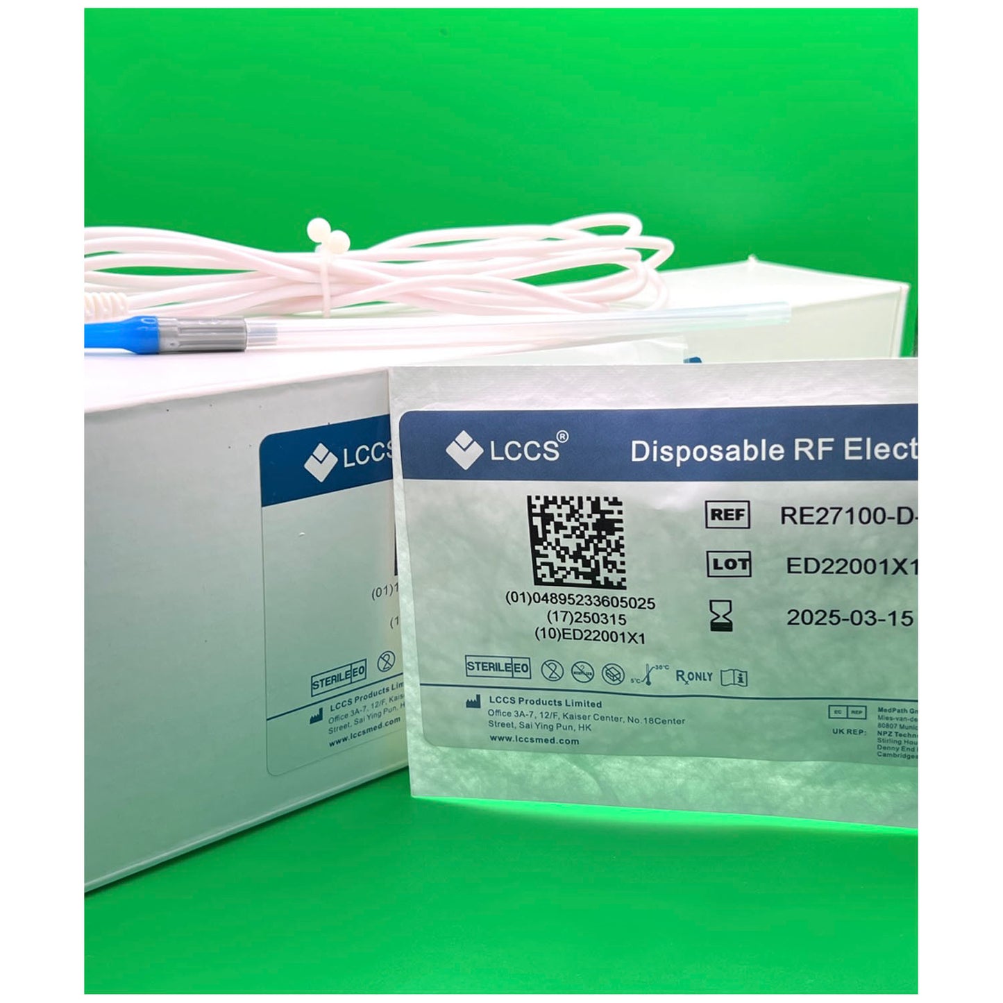 LCCS MEDICAL ELECTRODES & ACCESSORIES, 5 per box