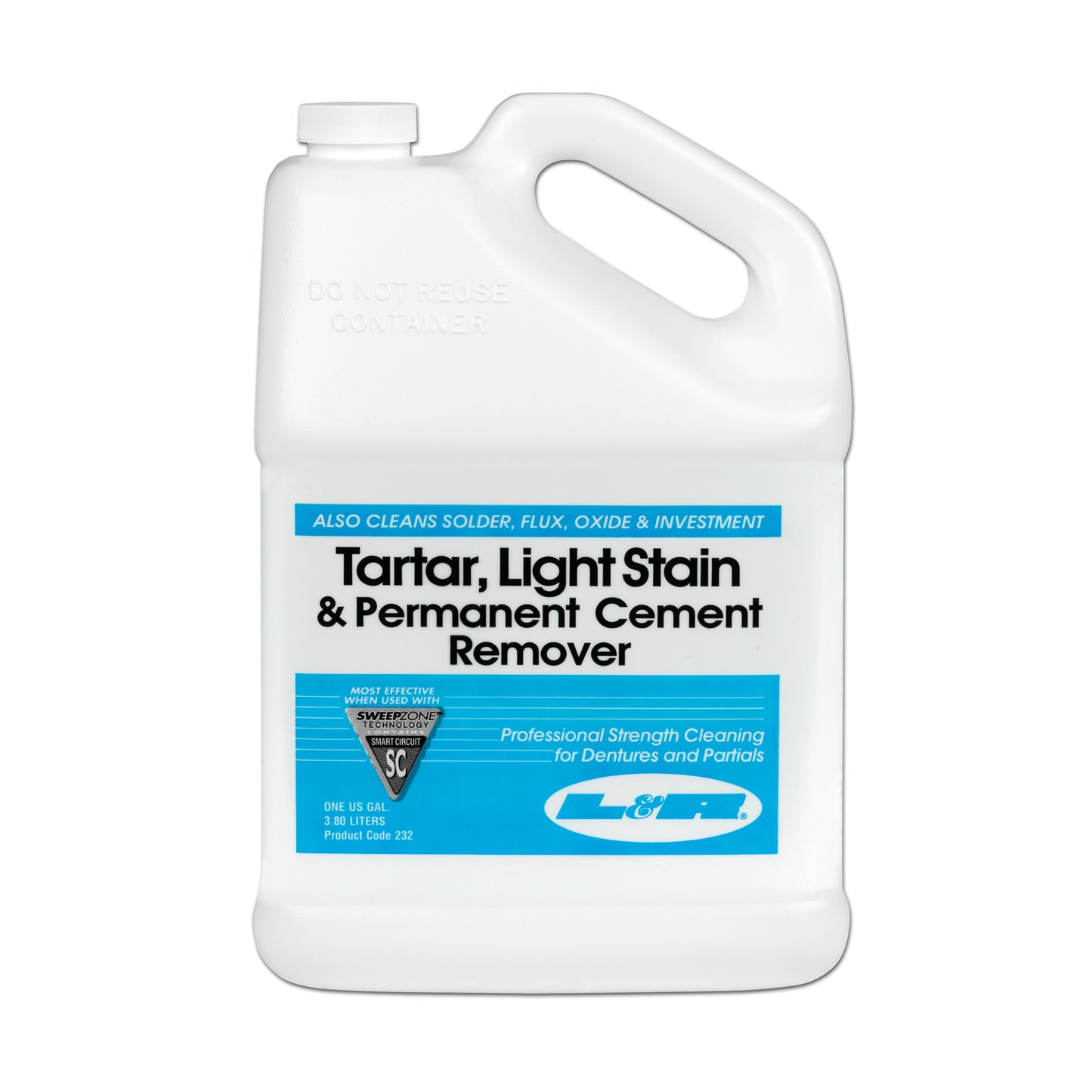 L&R TARTER, LIGHT STAIN & PERMANENT CEMENT REMOVER, 4 per case