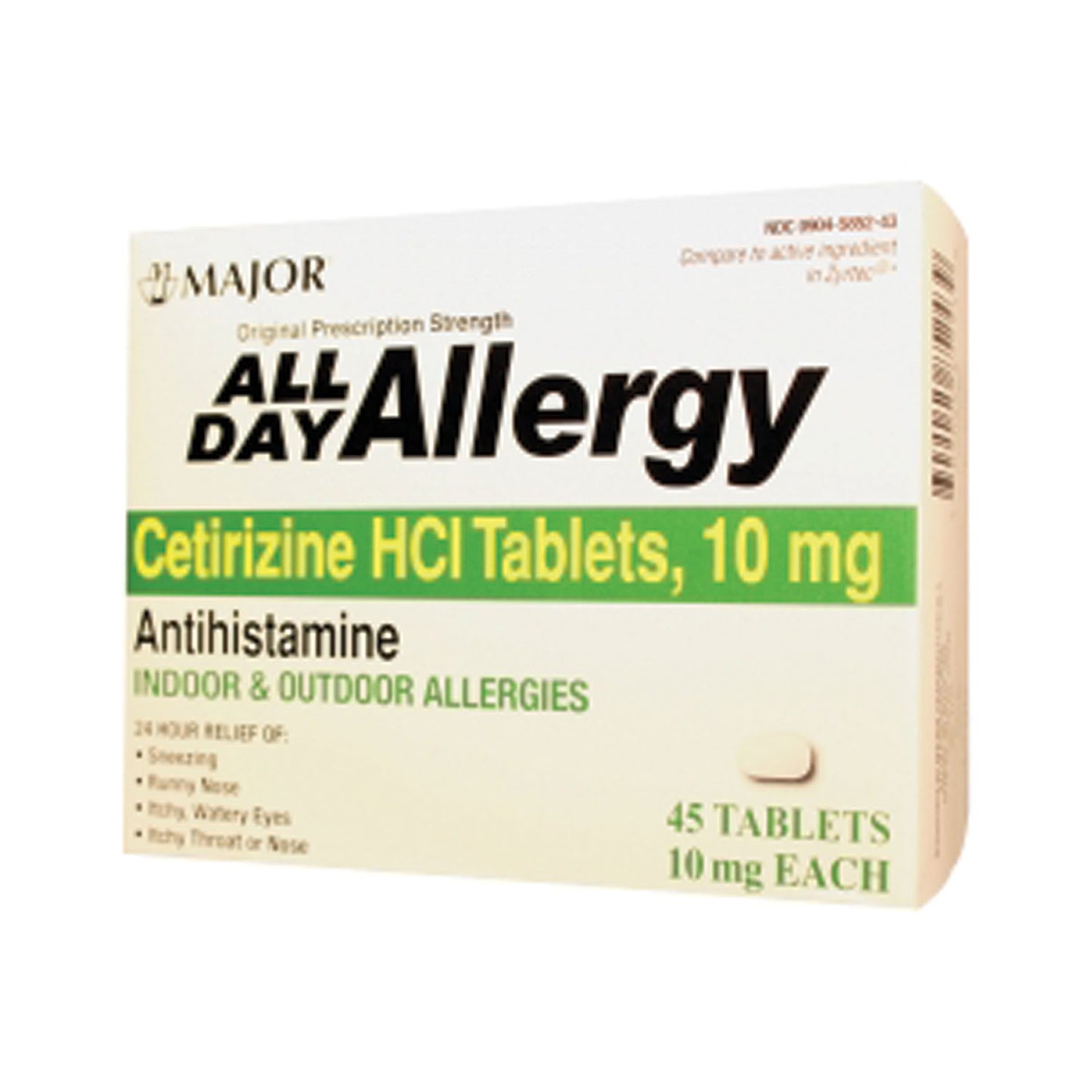 MAJOR ALLERGY TABLETS, 24 per case