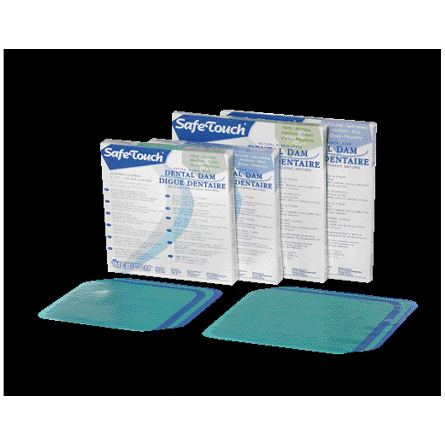 MEDICOM DENTAL DAMS, 6 boxes per case