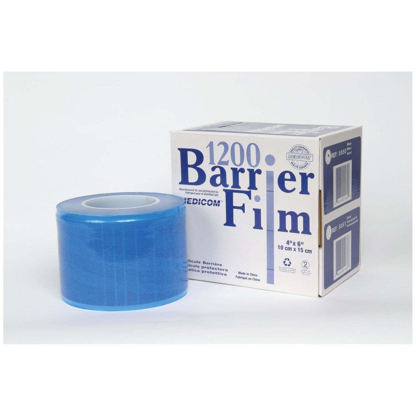 MEDICOM BARRIER FILM, 1200 per roll, 8 rolls per case