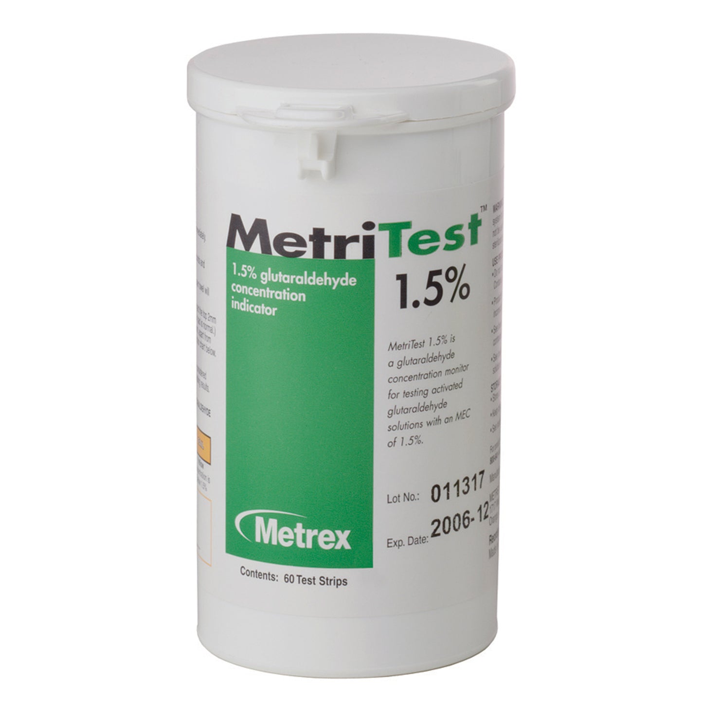 METREX METRITEST GLUTARALDEHYDE, 2 bottles per case