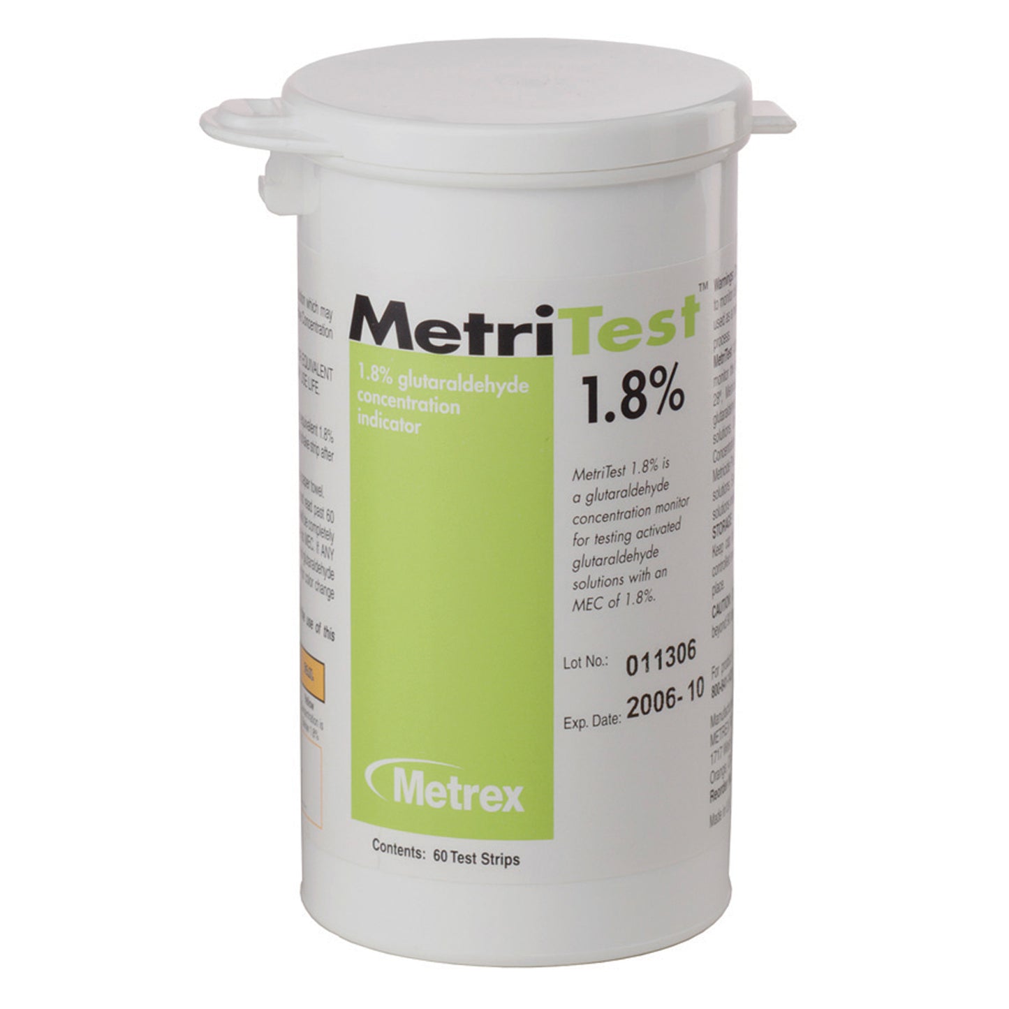 METREX METRITEST GLUTARALDEHYDE, 2 bottles per case