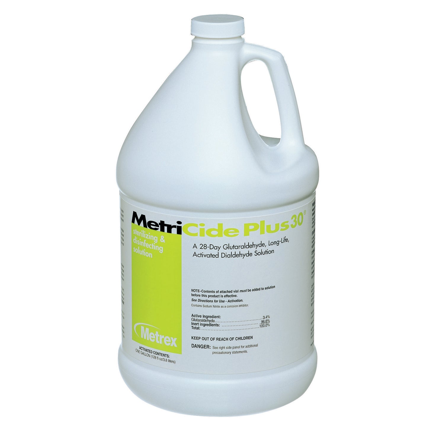 METREX METRICIDE PLUS 30 DISINFECTING SOLUTION, 4 per case
