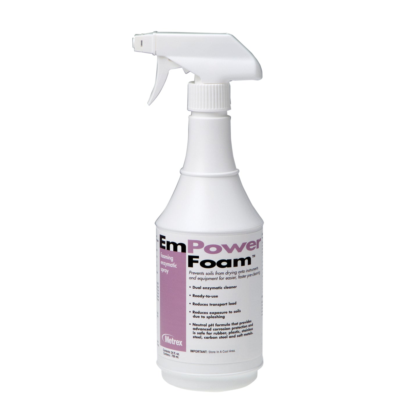 METREX EMPOWER FOAM FOAMING ENZYMATIC SPRAY, 12 per case