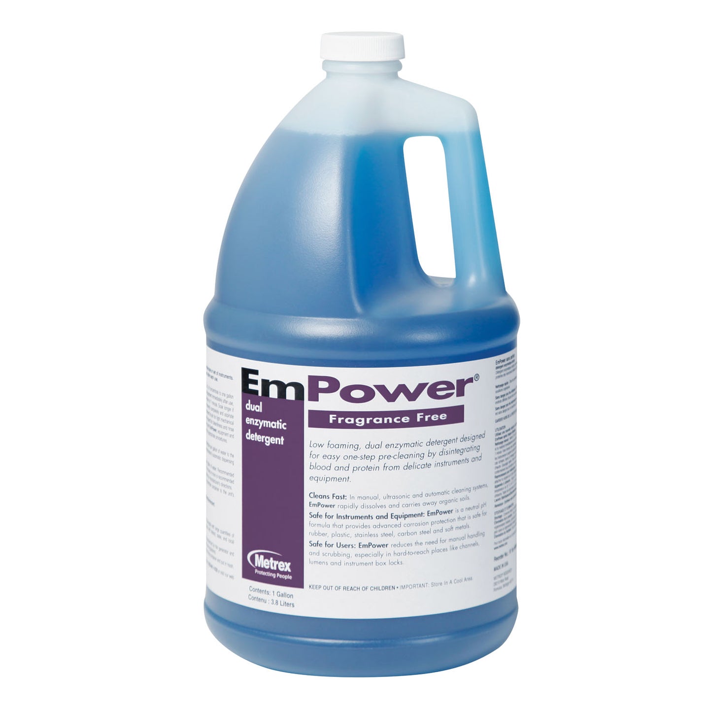 METREX EMPOWER MULTI ENZYMATIC DETERGENT, 4 per case