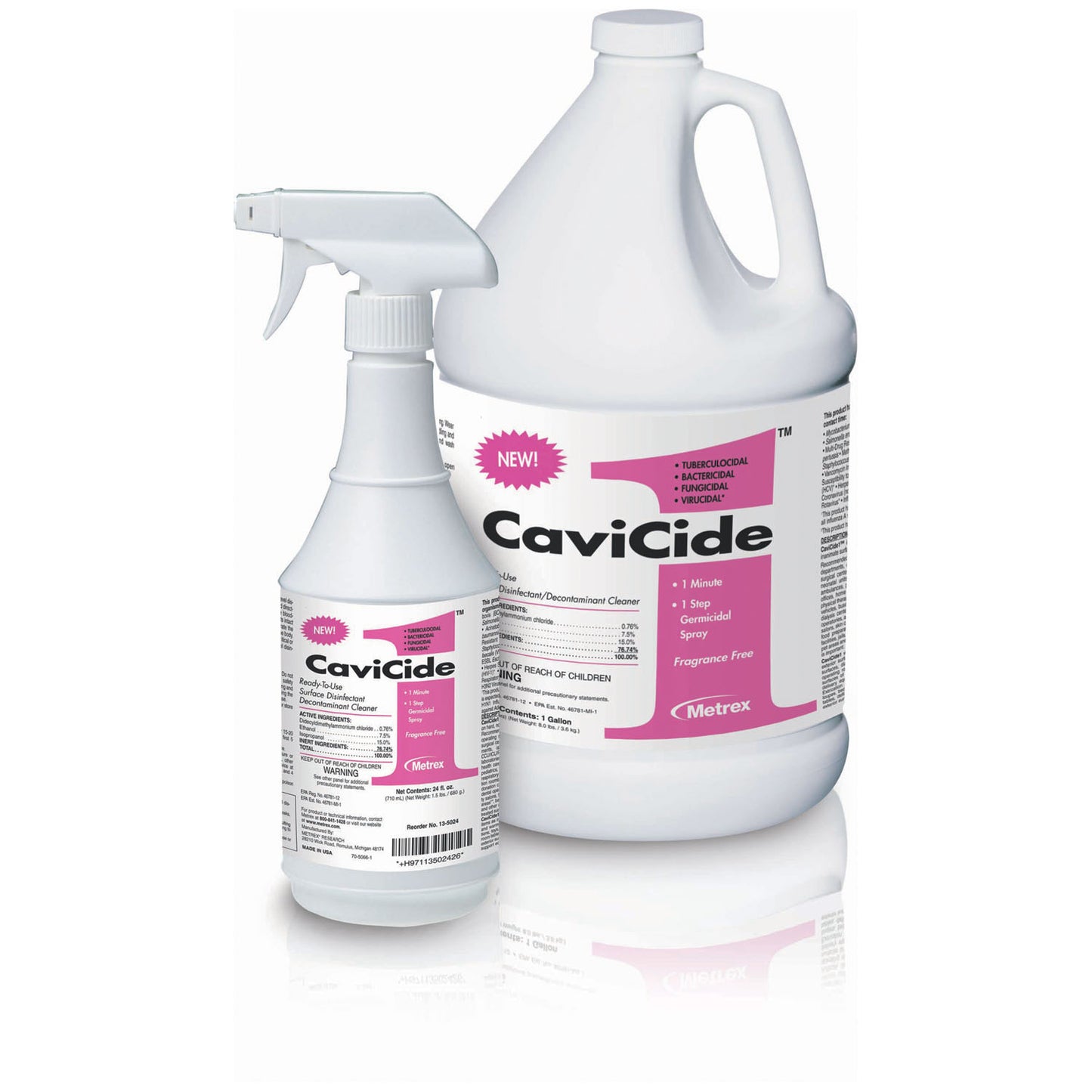 METREX CAVICIDE1 SURFACE DISINFECTANT, 4 per case