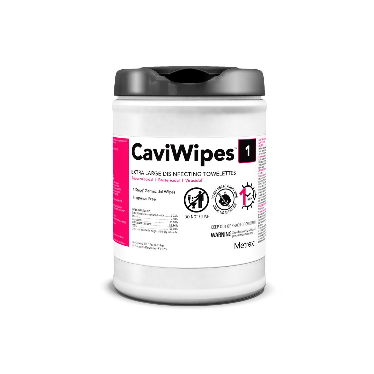 METREX CAVIWIPES1 SURFACE DISINFECTANT