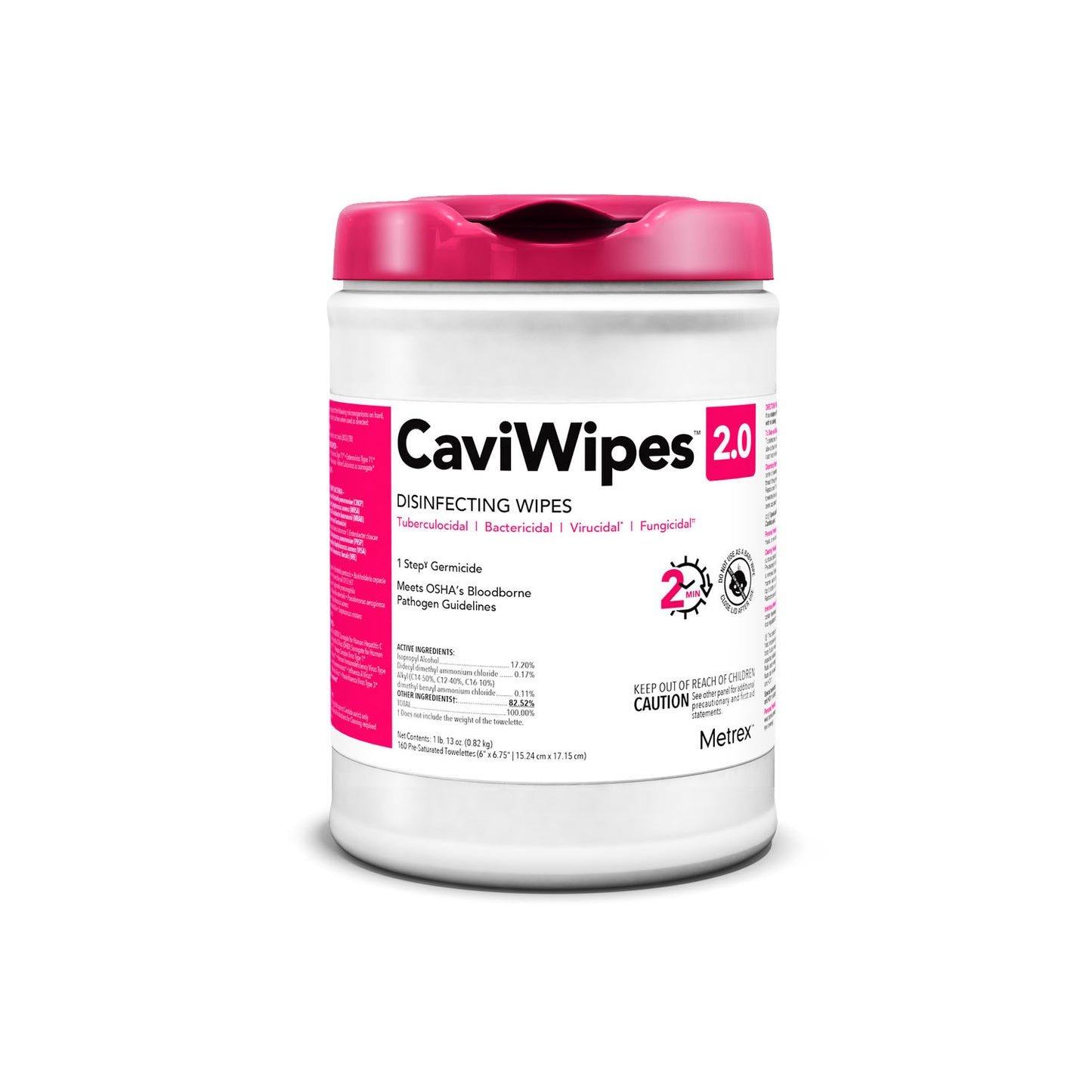 METREX CAVIWIPES DISINFECTING TOWELETTES
