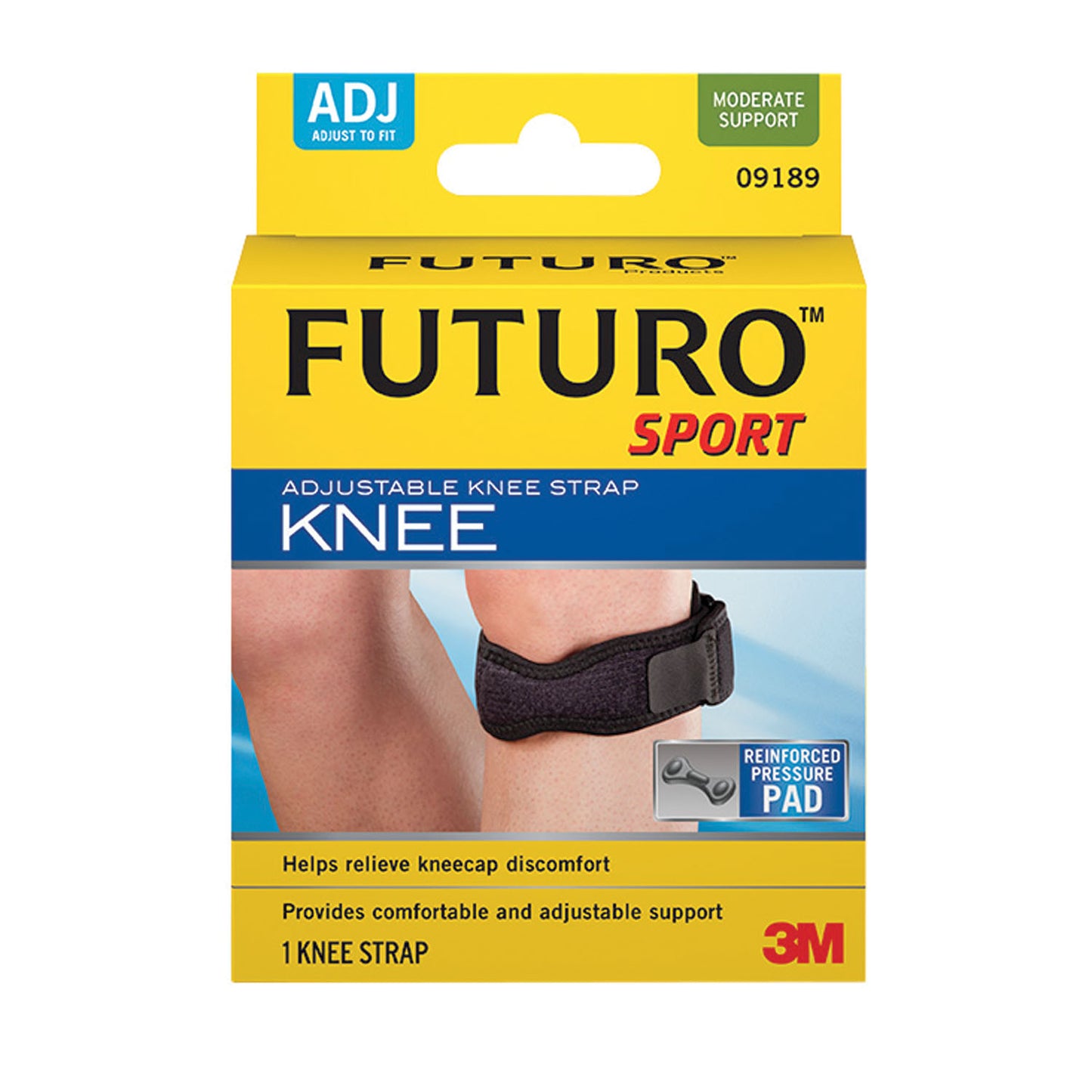 3M PSD FUTURO SPORT KNEE STRAP, 3 per pack, 4 packs per case