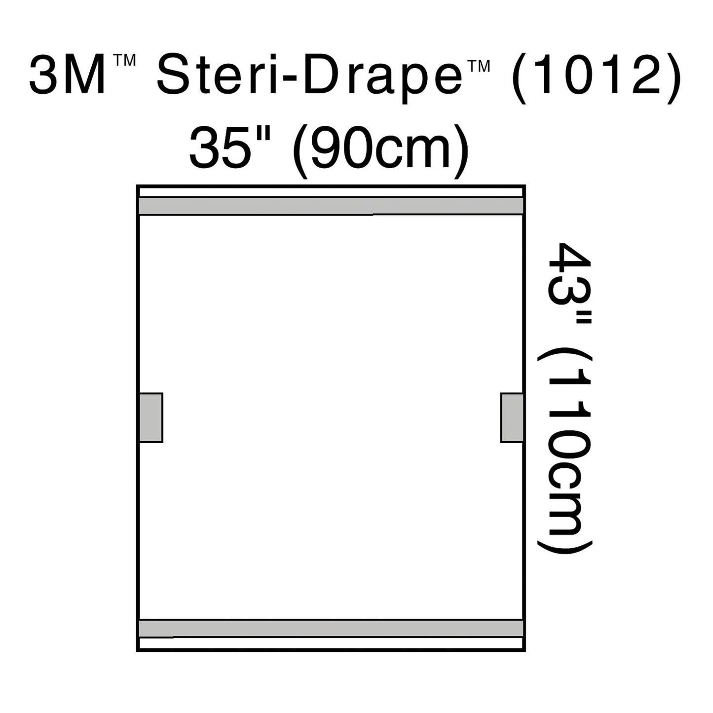 SOLVENTUM STERI-DRAPE C-ARM DRAPES/FLUROSCOPE DRAPE, 10 per box, 4 boxes per case