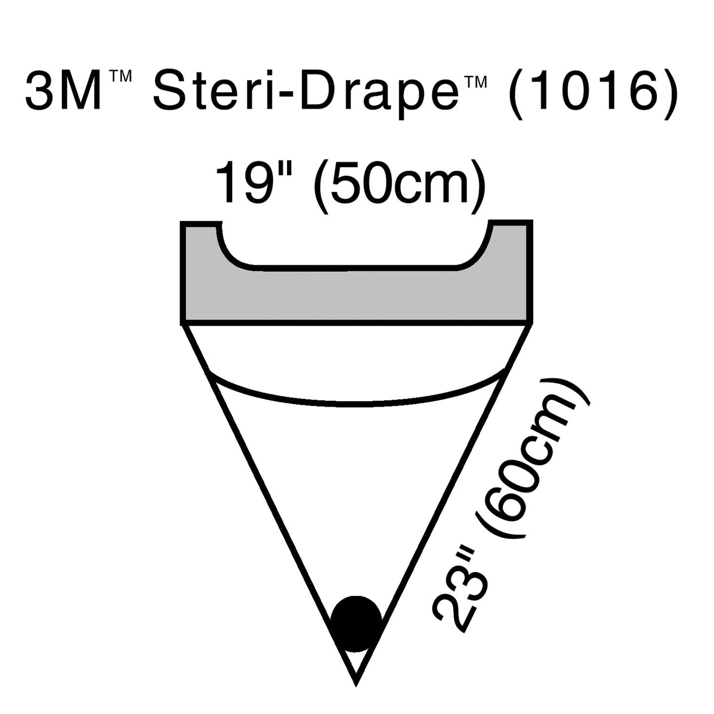 SOLVENTUM STERI-DRAPE IRRIGATION POUCH, 10 per box, 4 boxes per case