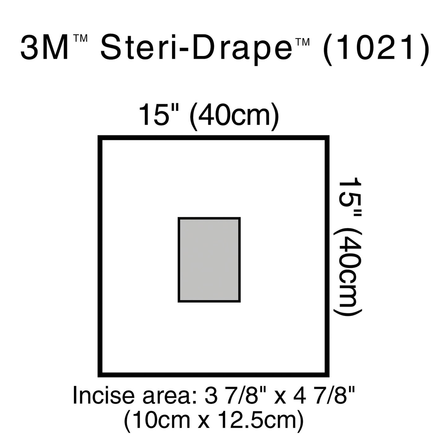 SOLVENTUM STERI-DRAPE OPHTHALMIC SURGICAL DRAPES, 10 per box, 4 boxes per case