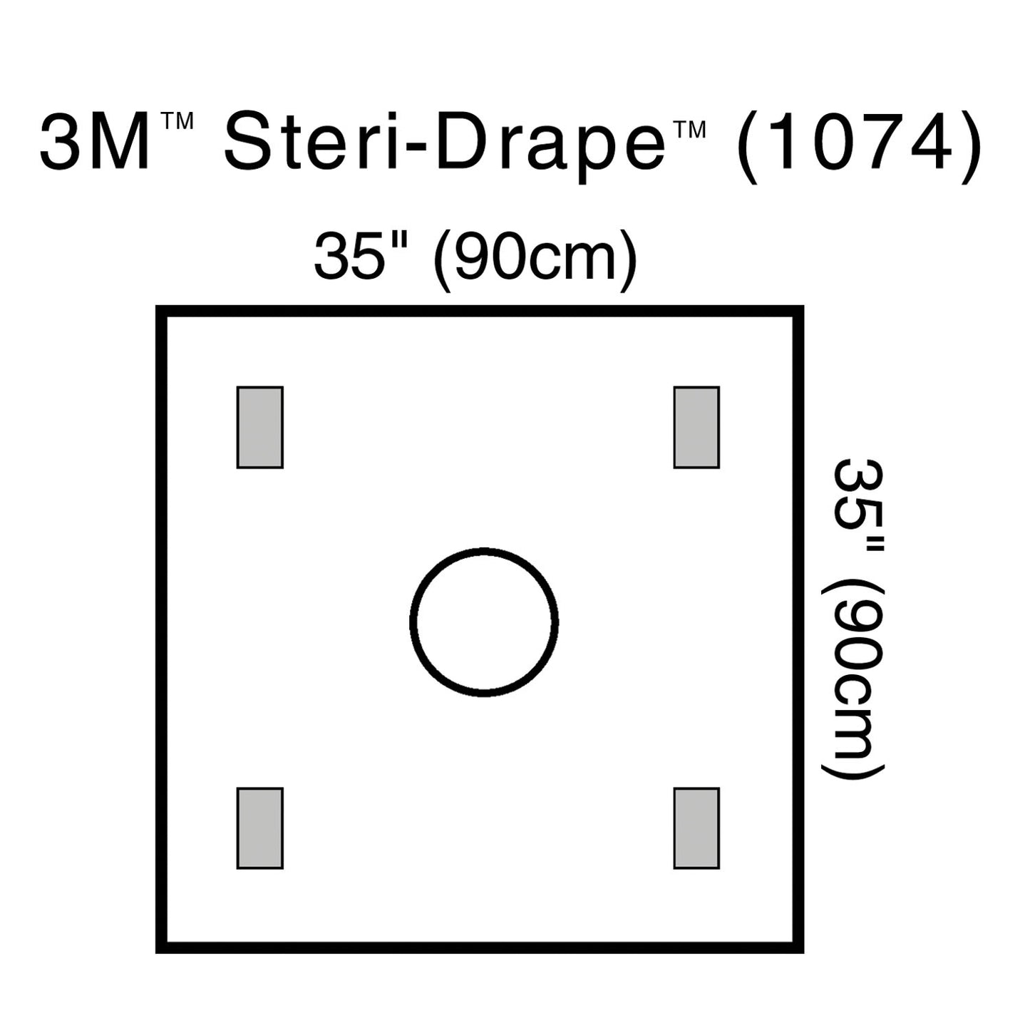 SOLVENTUM STERI-DRAPE WOUND EDGE PROTECTOR, 10 per box, 4 boxes per case
