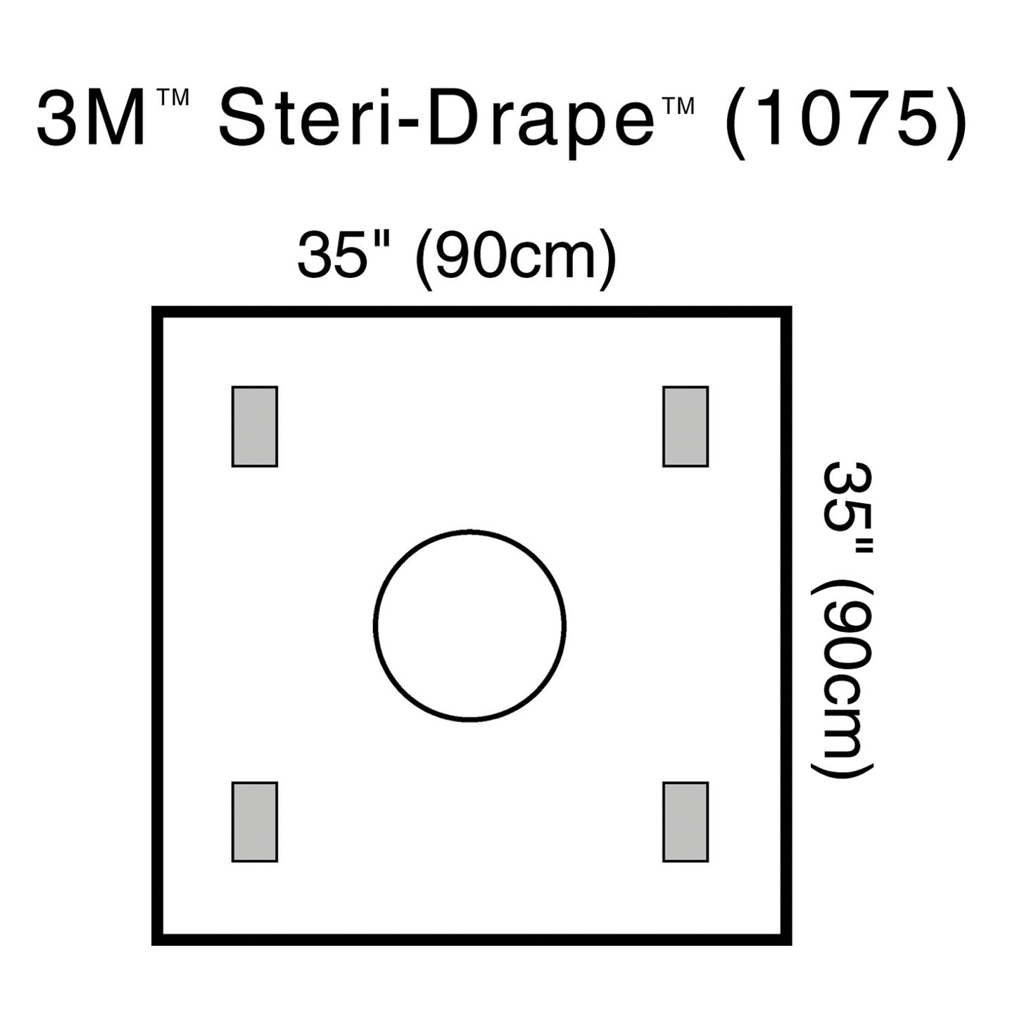 SOLVENTUM STERI-DRAPE WOUND EDGE PROTECTOR, 10 per box, 4 boxes per case
