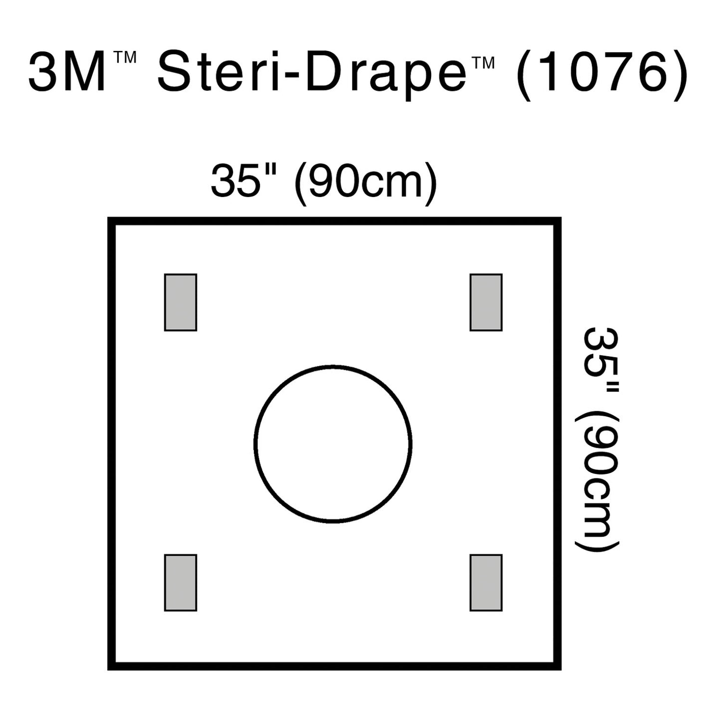 SOLVENTUM STERI-DRAPE WOUND EDGE PROTECTOR, 10 per box, 4 boxes per case