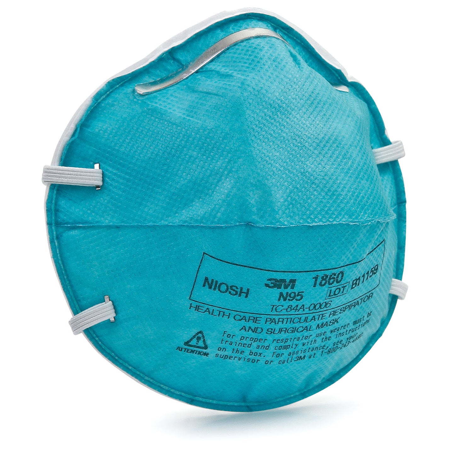 3M PSD N95 PARTICULATE RESPIRATOR & SURGICAL MASK, 20 per box, 6 boxes per case