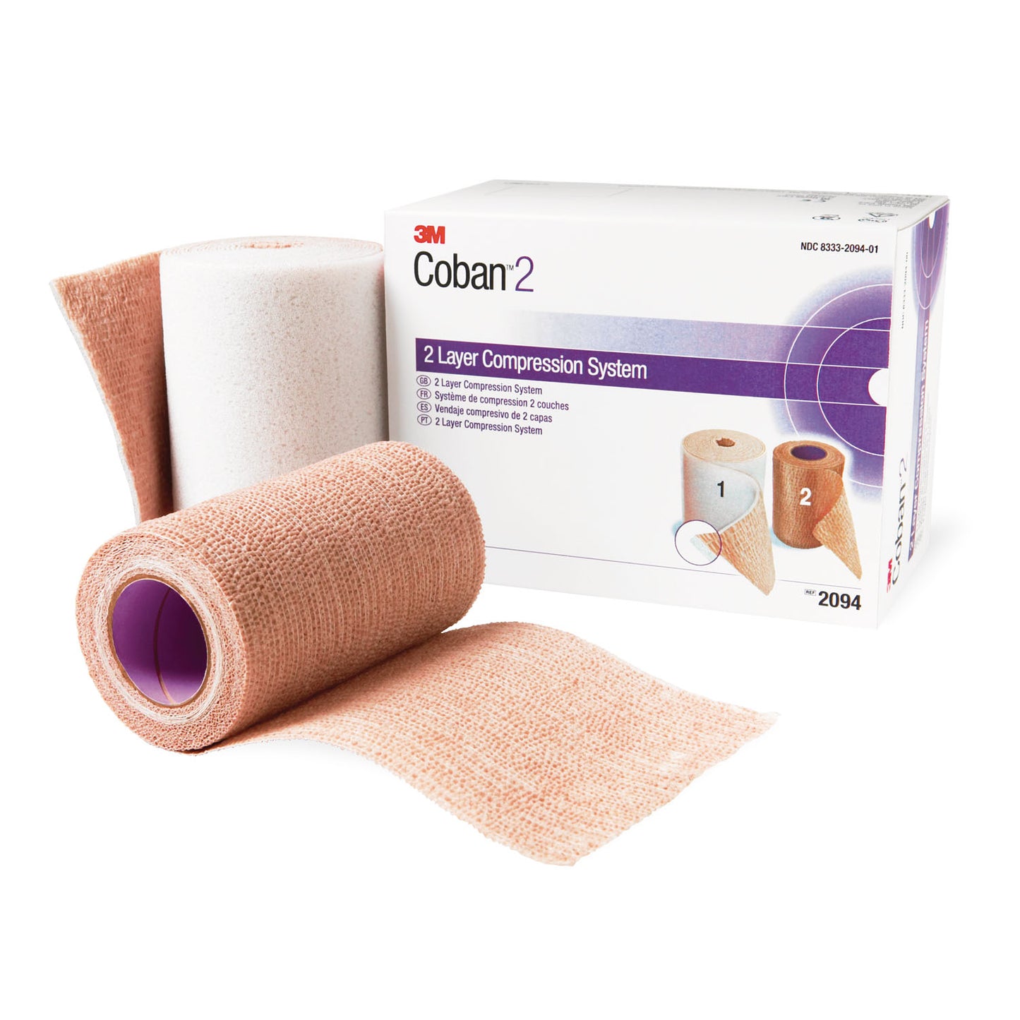 SOLVENTUM COBAN COMPRESSION SYSTEM, 1 per box, 8 boxes per case