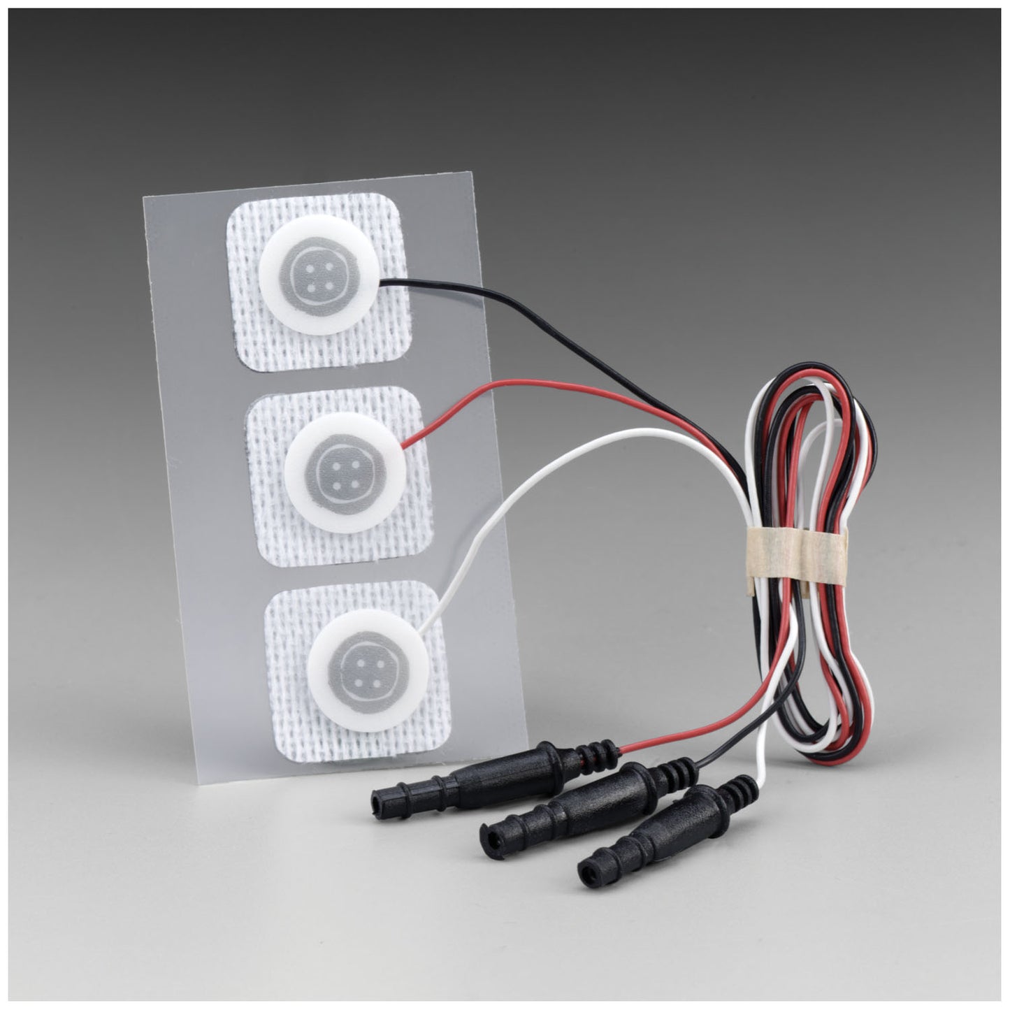 SOLVENTUM RED DOT ECG MONITORING ELECTRODES WITH PRE-ATTACHED LEAD WIRE