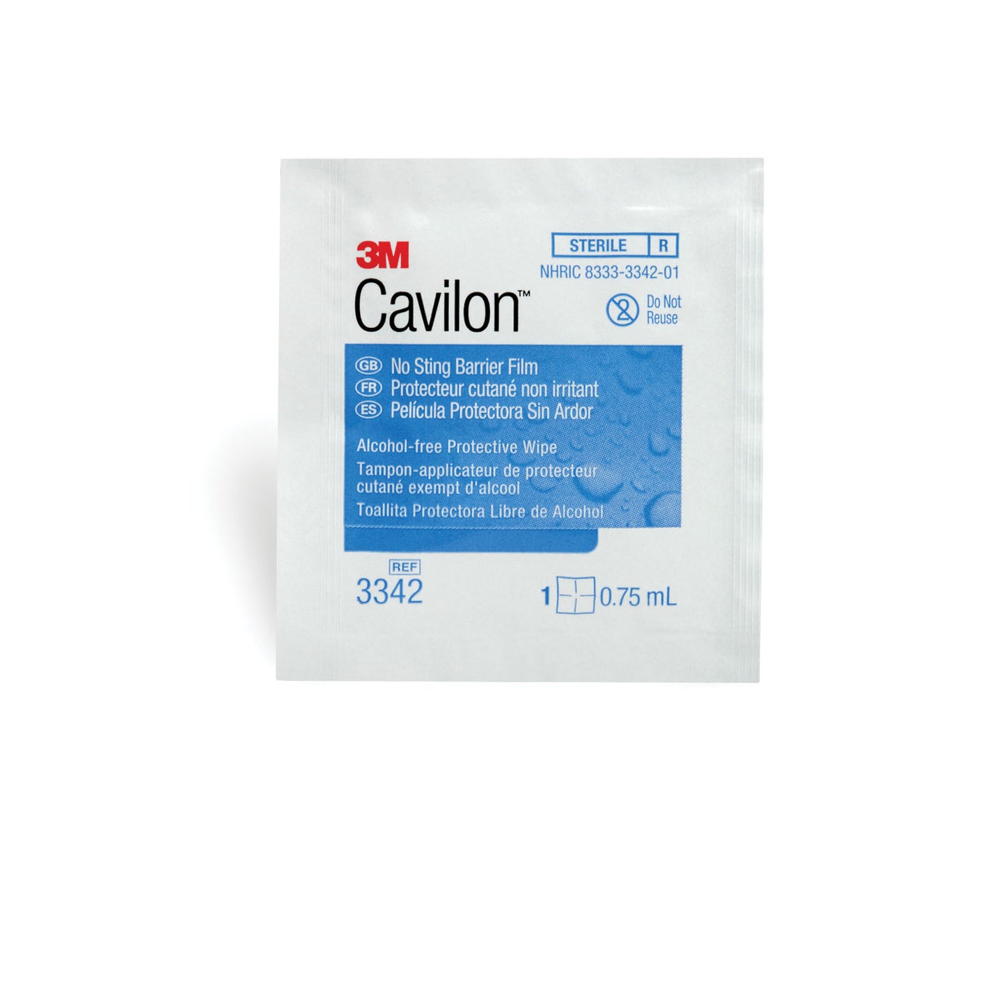SOLVENTUM CAVILON NO-STING BARRIER FILM, 50 per box, 8 boxes per case