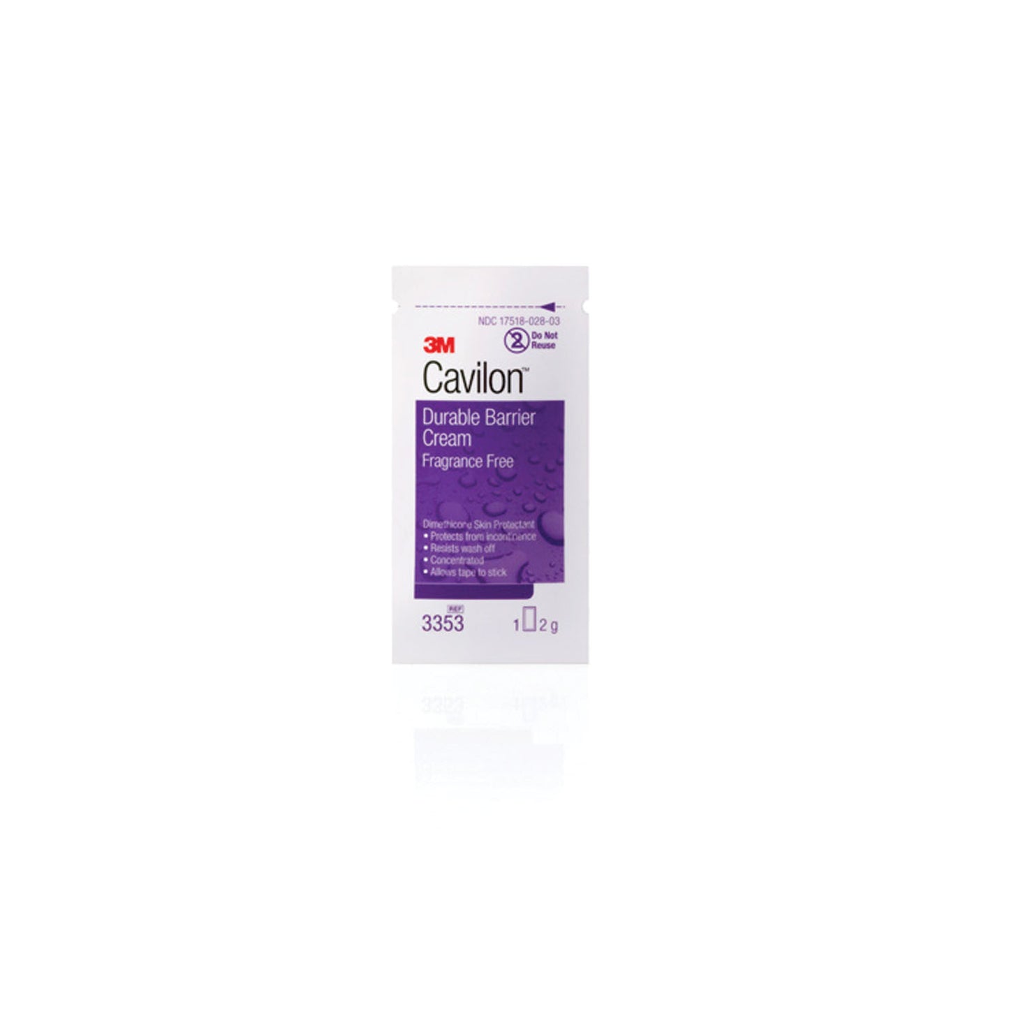 SOLVENTUM CAVILON DURABLE BARRIER CREAM, 20 per box, 12 boxes per case