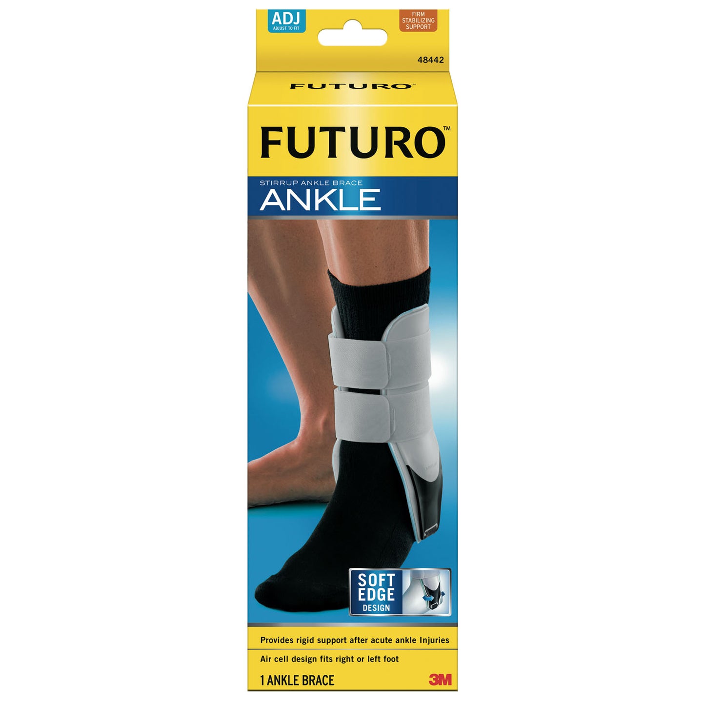 3M PSD FUTURO STIRRUP ANKLE BRACE, 2 per pack, 6 packs per case
