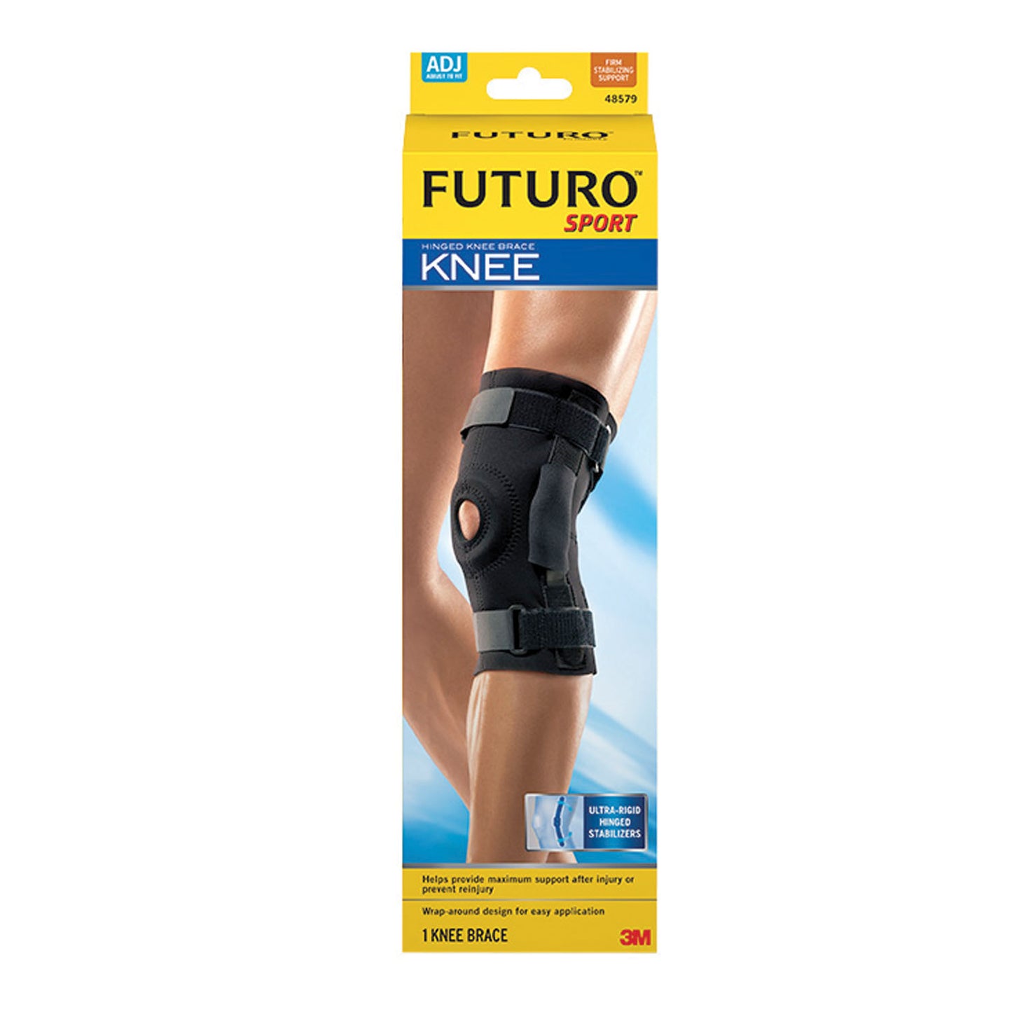 3M PSD FUTURO SPORT KNEE BRACE, 3 per pack, 4 packs per case