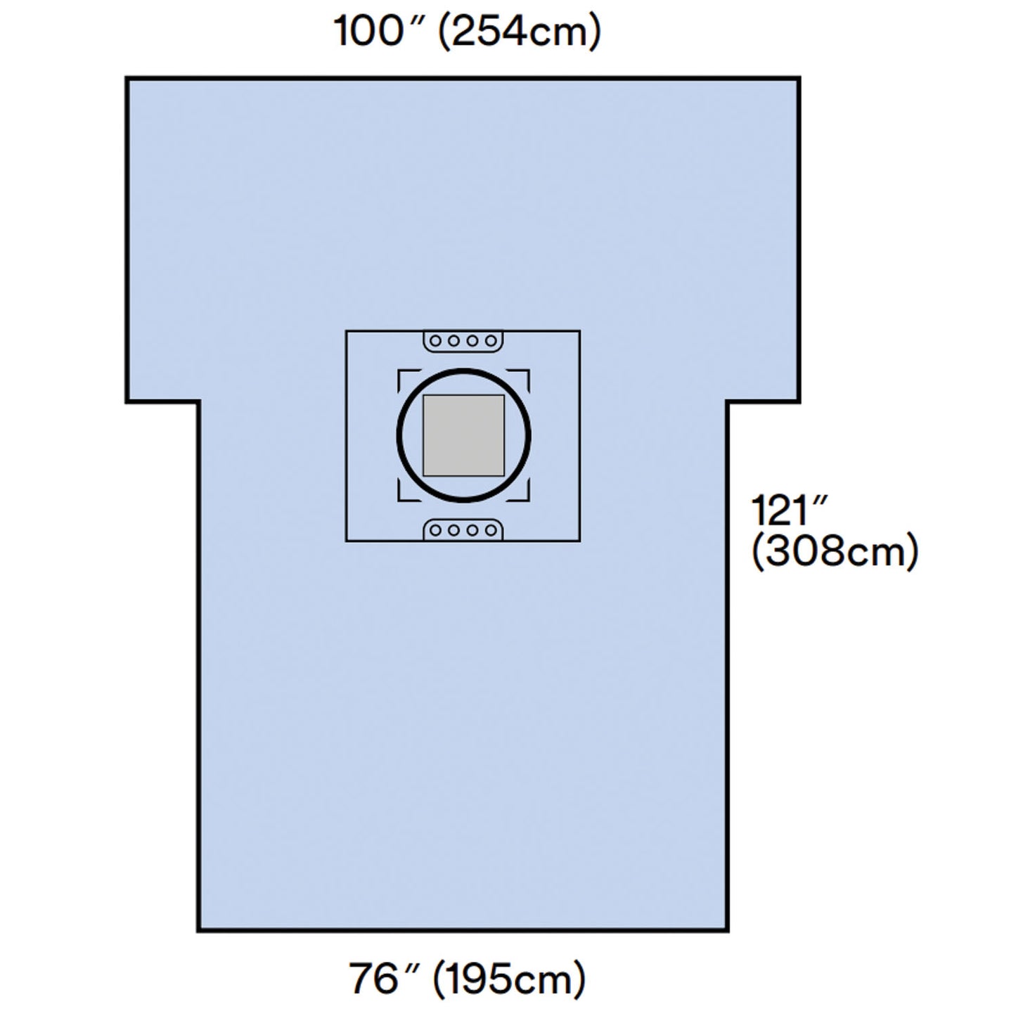 SOLVENTUM STERI-DRAPE CESAREAN-SECTION SHEETS & POUCHES, 5 per case