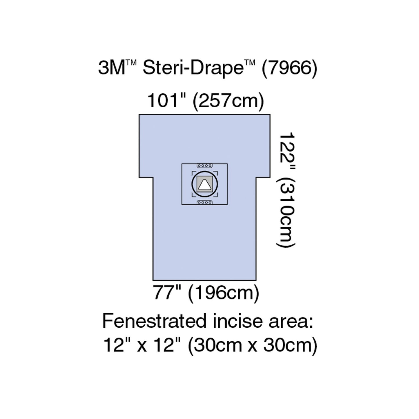 SOLVENTUM STERI-DRAPE CESAREAN-SECTION SHEETS & POUCHES, 5 per case