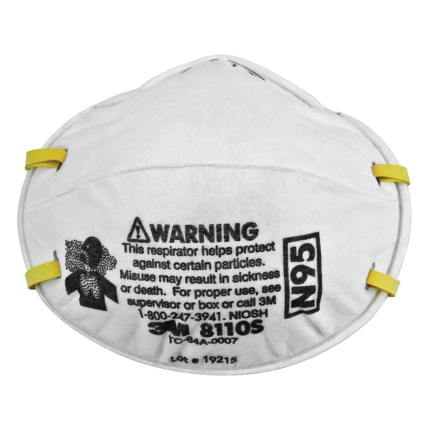 3M PSD PARTICULATE RESPIRATOR, 20 per box, 8 boxes per case