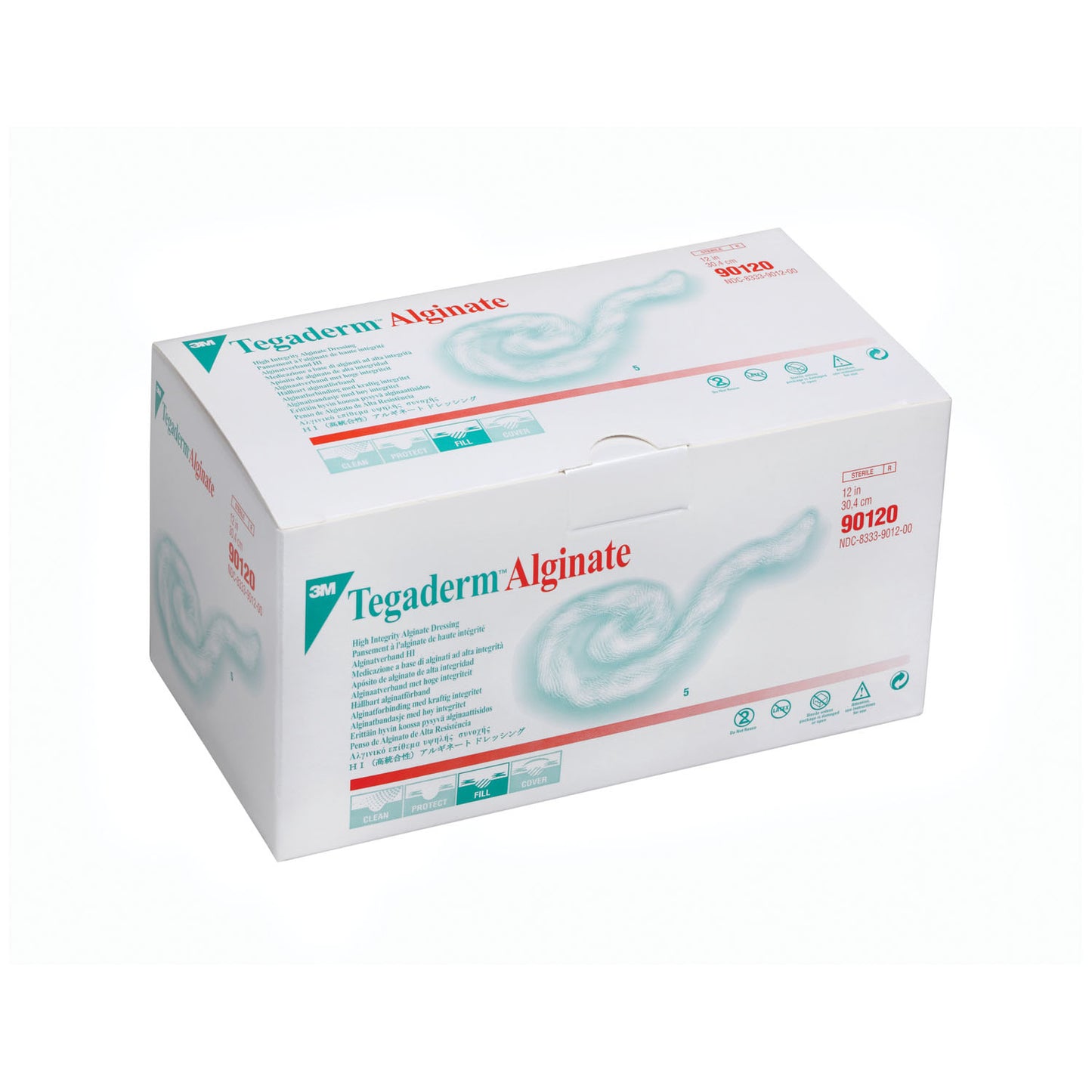 SOLVENTUM TEGADERM HI & HG ALGINATE DRESSING, 5 per box, 4 boxes per case