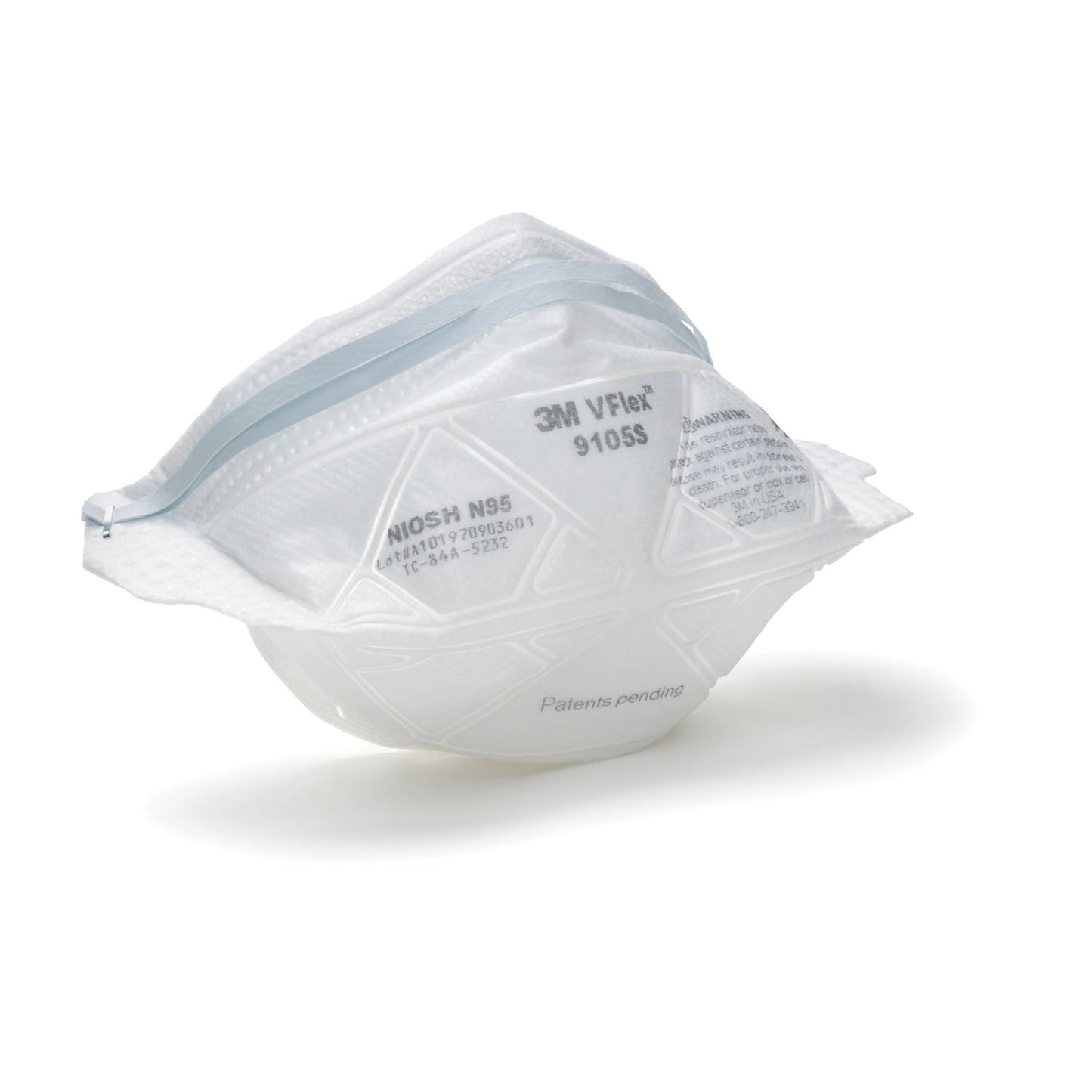 3M PSD N95 PARTICULATE RESPIRATOR & SURGICAL MASK, 50 per box, 8 boxes per case