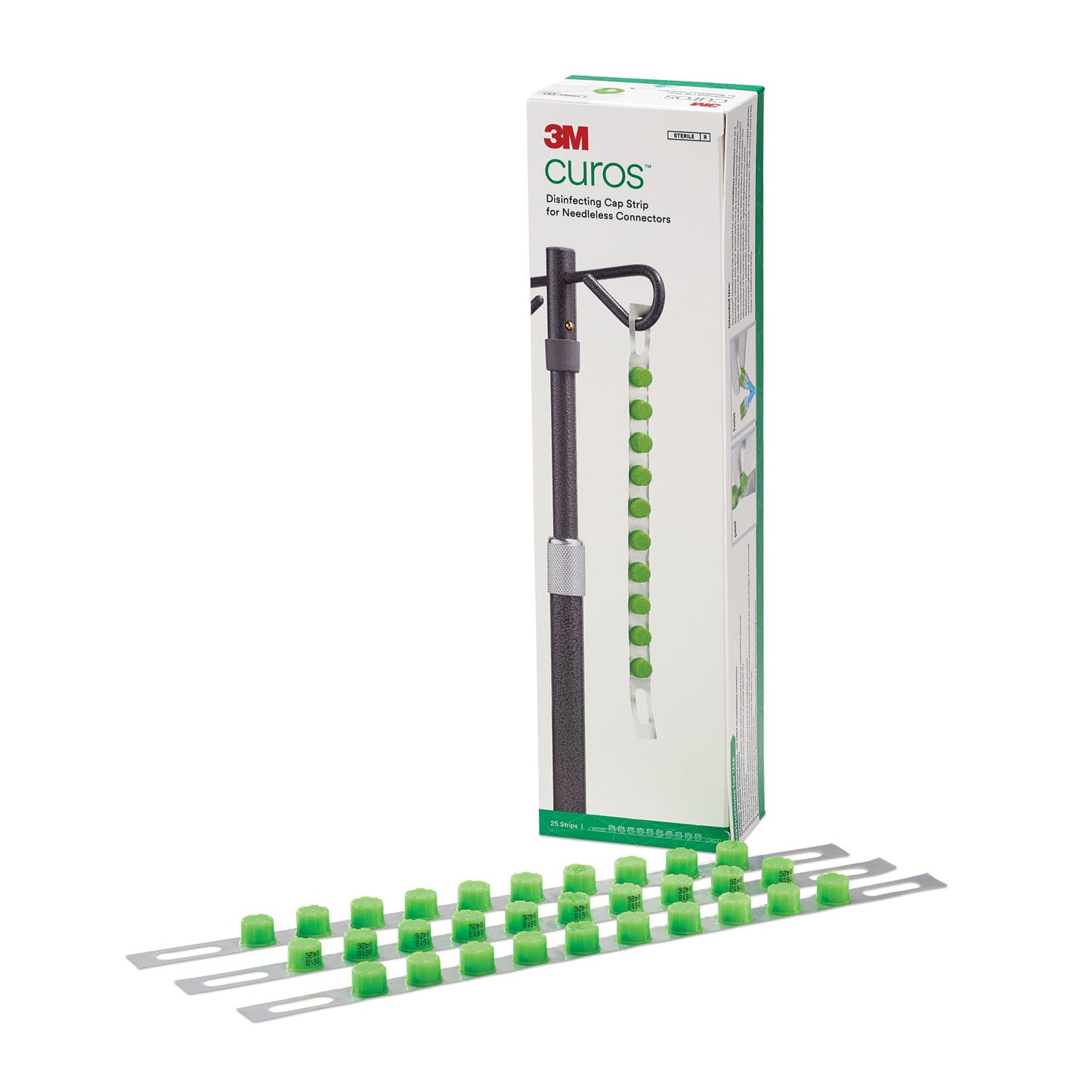 SOLVENTUM CUROS DISINFECTING PORT PROTECTORS, 20 cartons per case