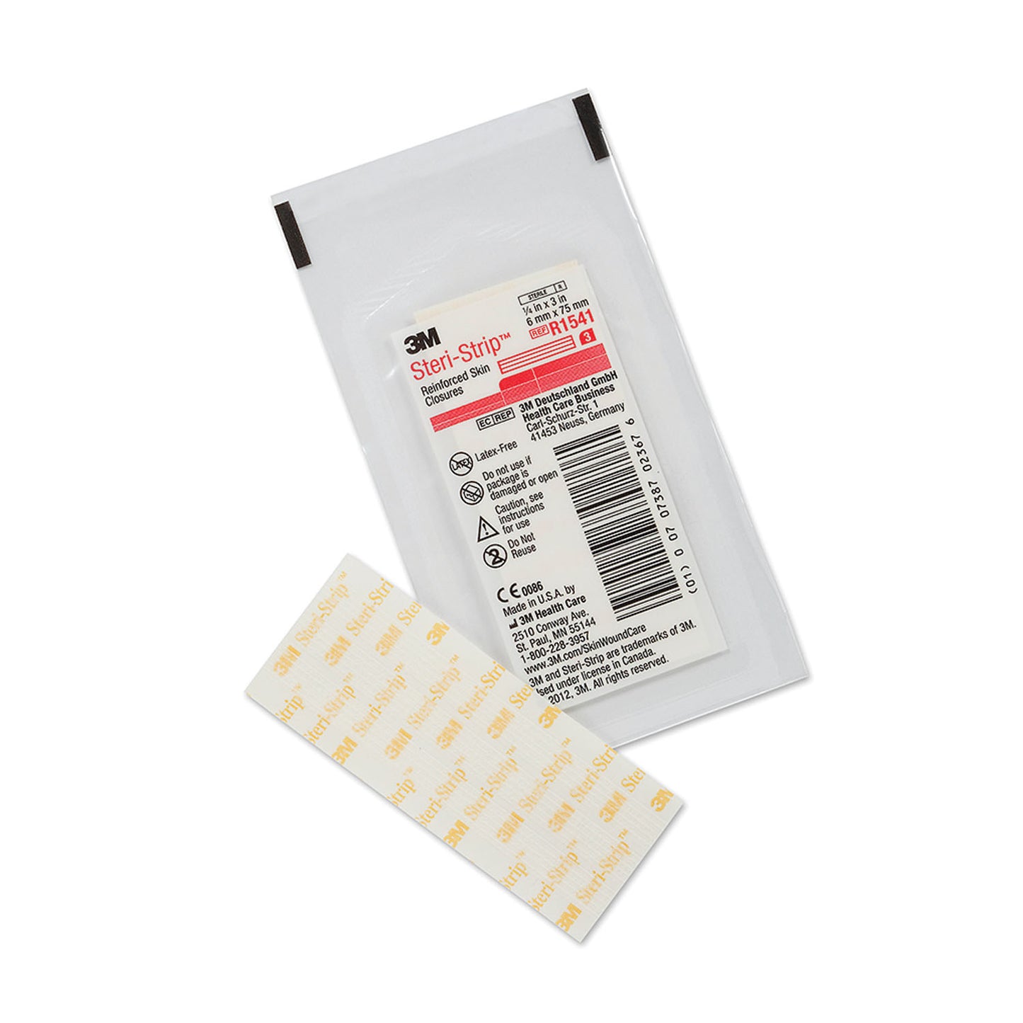 SOLVENTUM STERI-STRIP ADHESIVE SKIN CLOSURES, 4 boxes per case