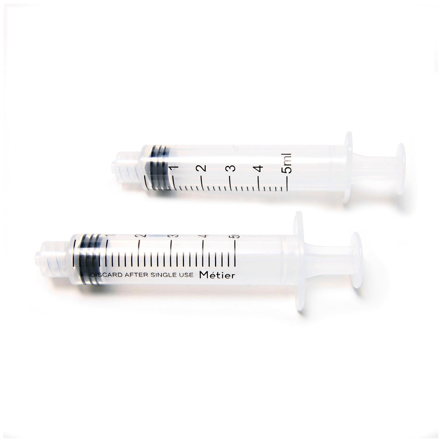 METIER MEDICAL STANDARD SYRINGE - LUER LOCK, 100 per box, 12 boxes per case