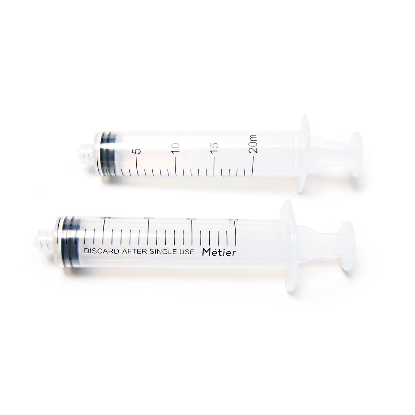 METIER MEDICAL STANDARD SYRINGE - LUER LOCK, 50 per box, 12 boxes per case