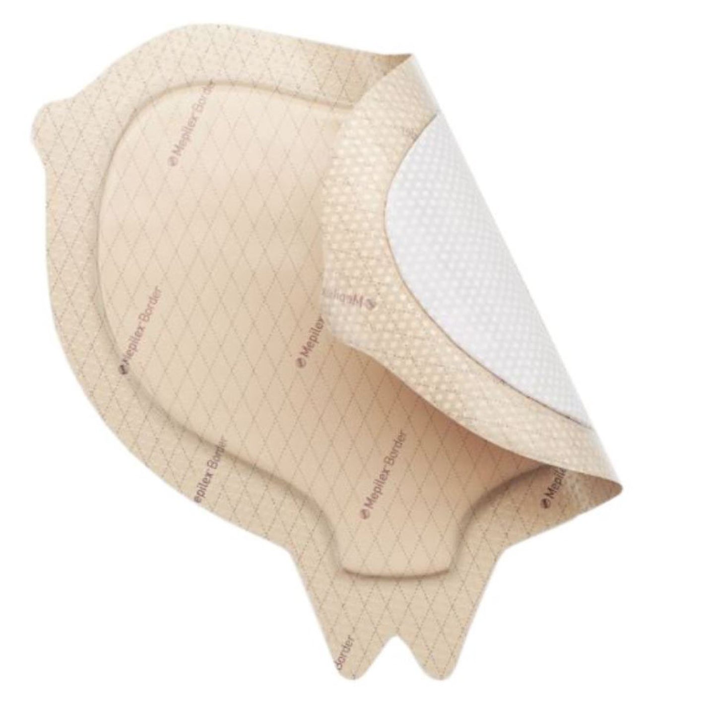 MOLNLYCKE WOUND DRESSING - MEPILEX BORDER SACRUM, 10 per box, 4 boxes per case