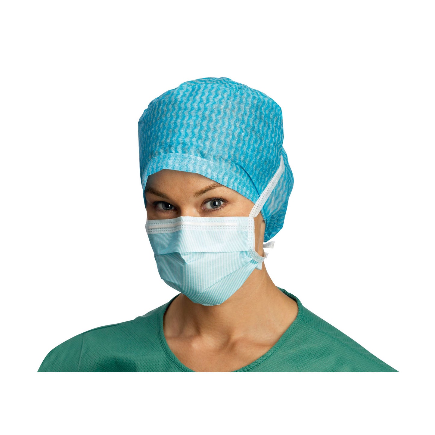 MOLNLYCKE BARRIER FACE MASK WITH TIES, 60 per box, 10 boxes per case