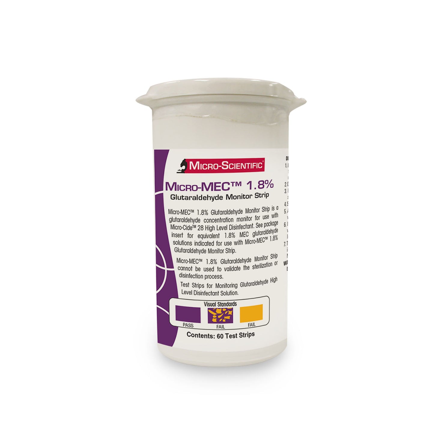 MICRO-SCIENTIFIC MICRO-MEC GLUTARALDEHYDE, 2 bottles per case