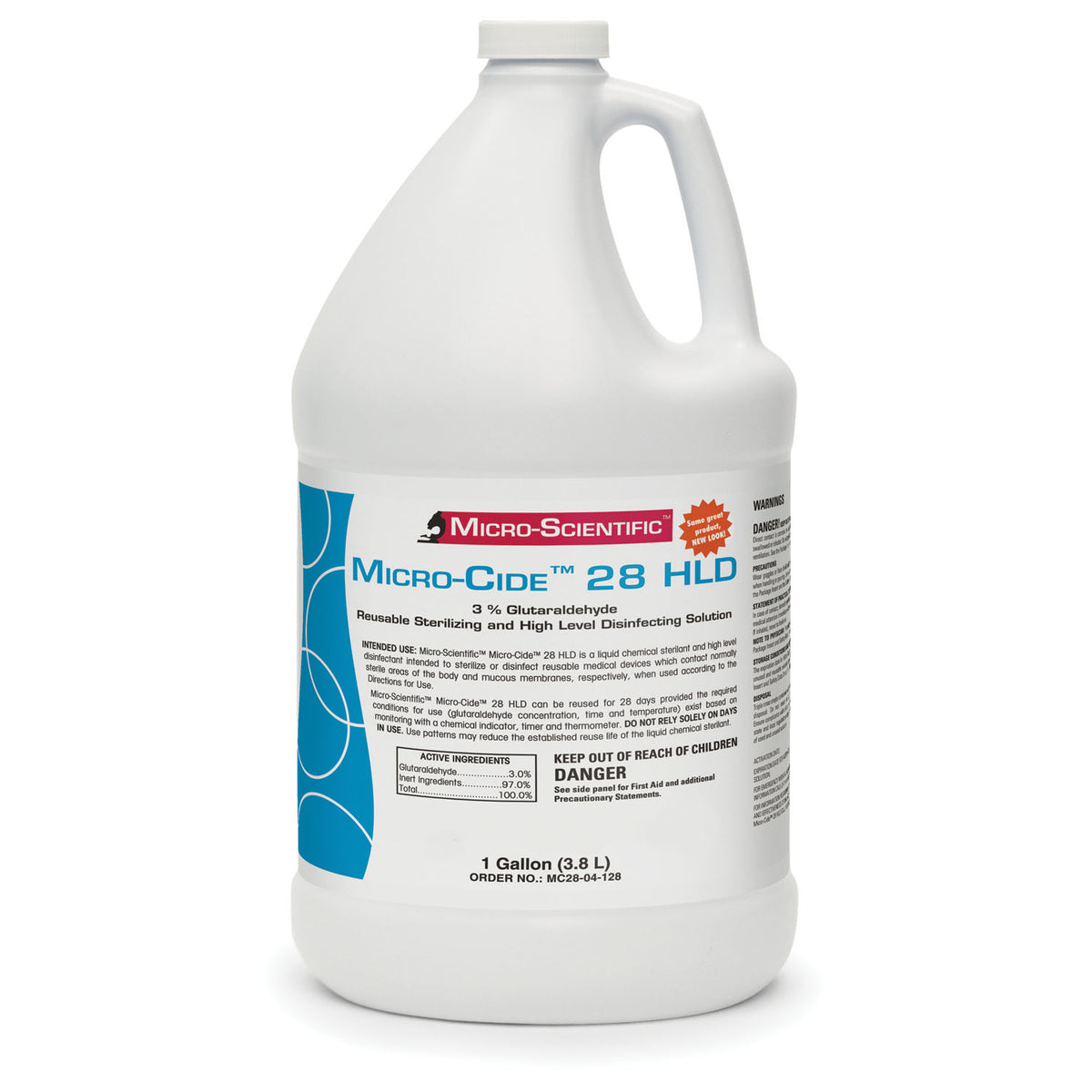 MICRO-SCIENTIFIC MICRO-CIDE28 HLD DISINFECTANT, 4 per case
