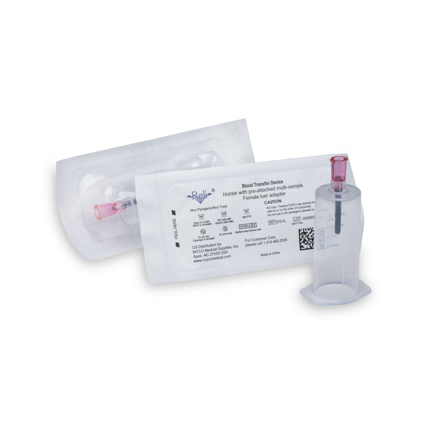 MYCO RELI SAFETY BLOOD COLLECTION, 200 per box