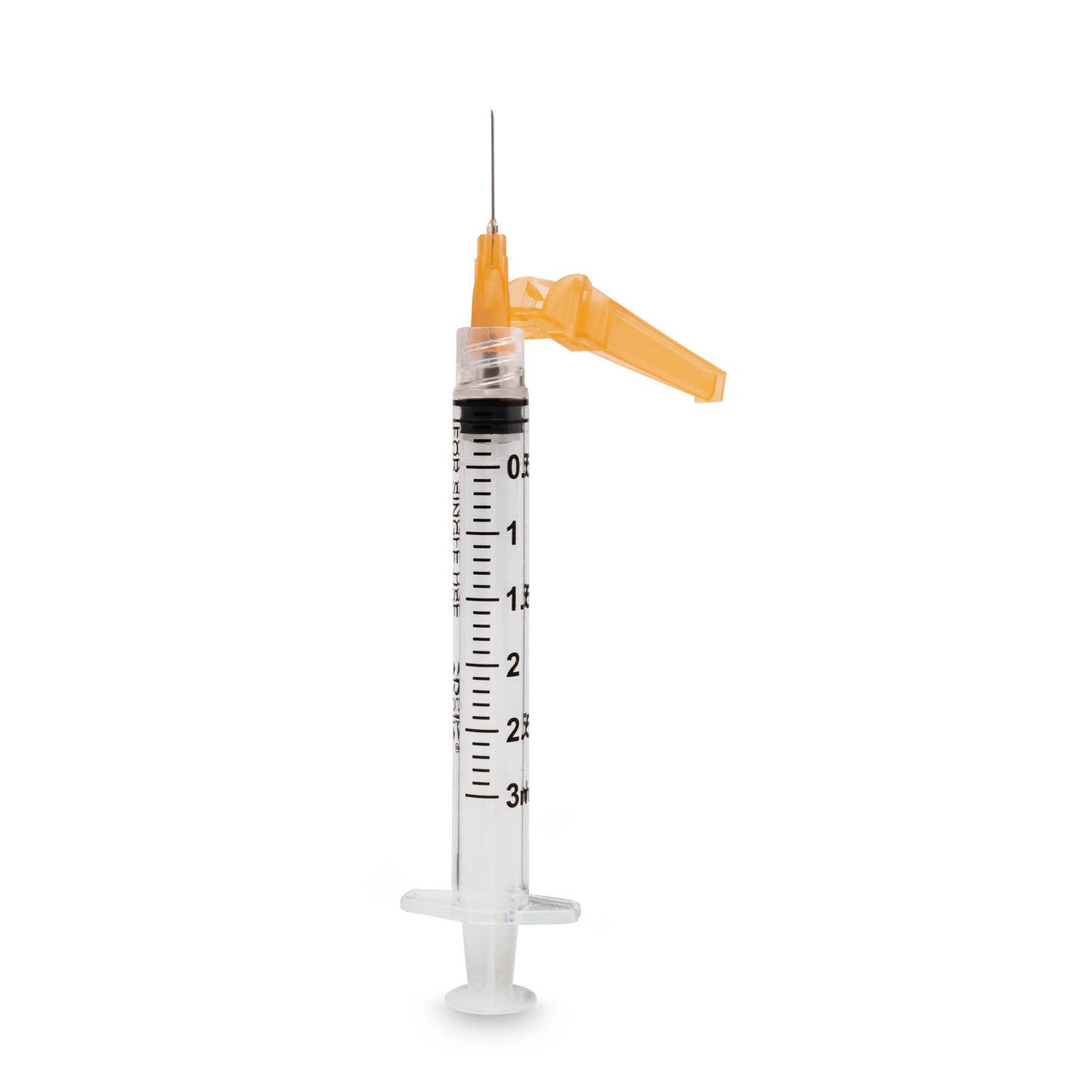 MYCO RELI SAFETY HYPODERMIC NEEDLE W/ATTACHED SYRINGE, 100 per box