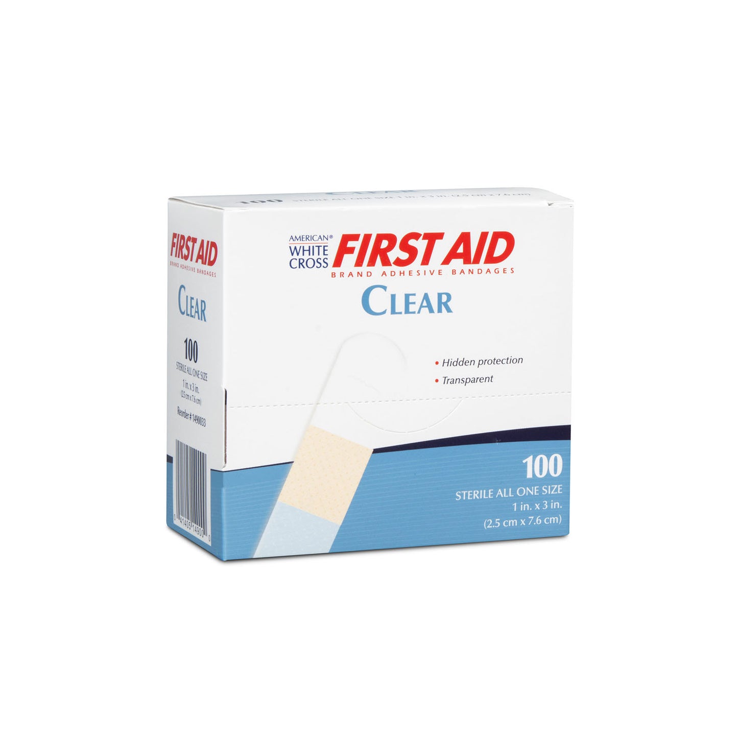 DUKAL FIRST AID ADHESIVE BANDAGES, 100 per box, 12 boxes per case