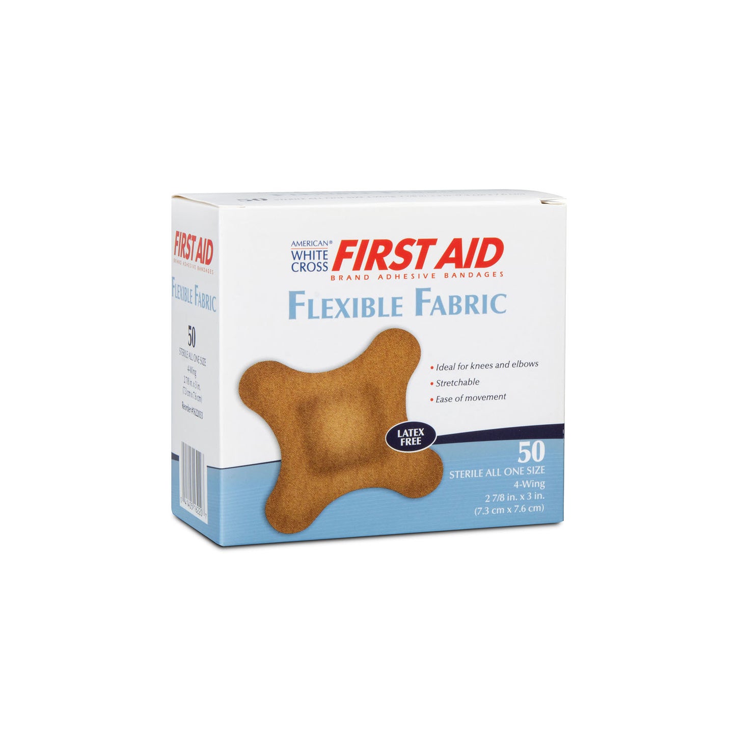DUKAL FIRST AID FLEXIBLE ADHESIVE BANDAGES, 50 per box, 12 boxes per case