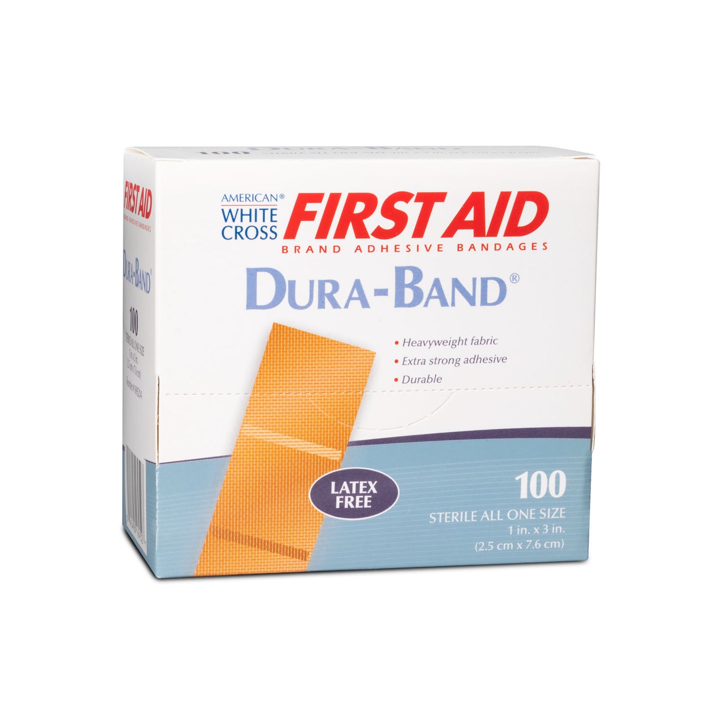 DUKAL DURABAND HEAVYWEIGHT FLEXIBLE BANDAGES, 100 per box, 12 boxes per case