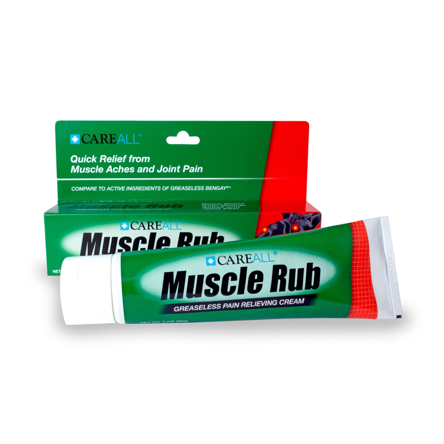 NEW WORLD IMPORTS CAREALL MUSCLE RUB, 72 per case