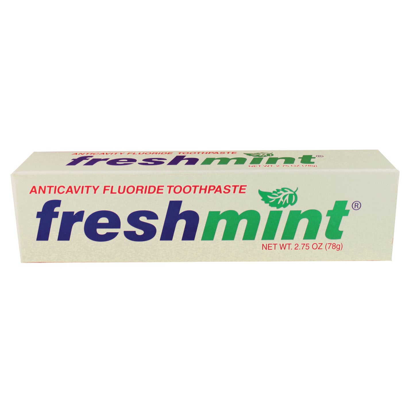 NEW WORLD IMPORTS FRESHMINT FLUORIDE TOOTHPASTE, 144 per case