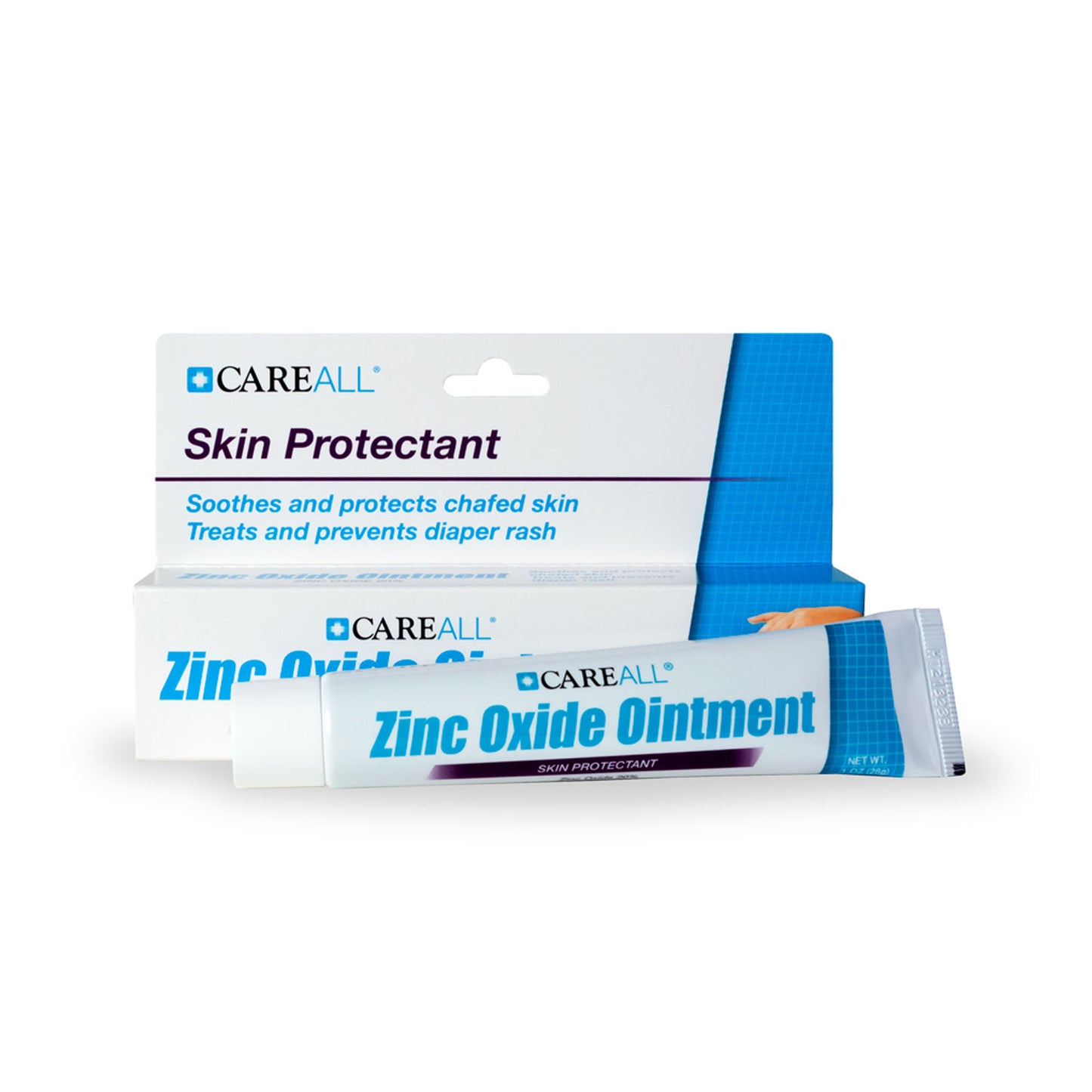 NEW WORLD IMPORTS CAREALL ZINC OXIDE CREAM, 72 per case